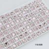 Taladro de Manicura con Forma de Cristal Dongzhou Broca de Múltiples Cortes Punta de Cristal K9 Accesorios de Taladro para Uñas de Lujo Ligero Accesorios de Manicura