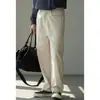Jeans Rectos Americanos para Hombre 2025 Otoño Nuevo Estilo Transpirables Suaves Cintura Elástica Pantalones Casuales de Pierna Ancha para Viajar