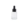 Serie de Botellas Transparente Spot con Hombro Inclinado 15G-100G15Ml-200Ml Botella de Crema con Hombro Inclinado Botella de Vidrio para Aceite Esencial