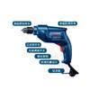 Furadeira elétrica Bosch furadeira elétrica manual furadeira elétrica manual doméstica multifuncional chave de fenda elétrica manual Pistola elétrica ferramenta elétrica GBM 340