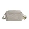 Bolsa de Ombro Simples Versátil de Cor Sólida, Nova Bolsa Transversal Casual da Moda para Trabalho e Deslocamento, Carteira de Celular e Moedas Tendência para Mulheres