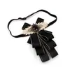 Pajarita Clásica de Múltiples Capas para Anfitrión, Novio y Padrinos Accesorio para Cuello de Camisa Ropa Formal de Boda Pajarita Ts27