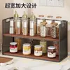 Estante Multicapa para Especias y Tazas de Encimera de Cocina, Organizador de Escritorio, Estante para Snacks de Mesa de Comedor, Portavasos para Sala de Estar