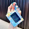Cartera con Llavero de Oso de Mantequilla Genuino Bolsa de Almacenamiento Linda Bolsa para Auriculares Colgante Regalo Pequeño para Coche Venta al por Mayor