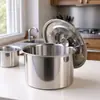 Wow, Utensilios de Cocina de Acero Inoxidable 304, Taza para Condimentos, Caja para Condimentos, Taza para Sopa, Contenedor, Tazón para Condimentos, Tazón para Batir Huevos, Olla para Guiso, Tazón para Aceite