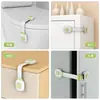 Cerradura de Cajón Anti-pellizcos para Bebé Cerradura de Seguridad Cerradura de Seguridad Infantil Cerradura de Protección para Bebés para Abrir Puertas de Refrigerador y Puertas de Gabinete