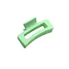 Pinza de Garra Mate de 6.5 cm Cuadrada Rectangular Pinza Sencilla Elegante Pasador para Recogido Grande Pinza de Tiburón Accesorio