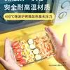 Caixa de Almoço de Vidro Aquecida no Micro-ondas com Conjunto de Marmita para Trabalhadores de Escritório Tigela de Almoço Separada Recipiente Crocante para Frutas