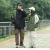 Otoño Nueva Marca de Moda Estilo Japonés Chaqueta de Una Sola Capa para Pareja Chaqueta Cortavientos para Exteriores Estilo Montaña para Hombre Chaqueta de Montañismo Mujer
