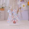 Bolsa transparente de PVC para jardín de infancia, bolsa de embalaje para niños, bolsa de regalo para personas mayores, bolso de mano para bebé, regalo de mano, bolsa de regalo de cumpleaños