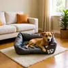 Cama para Perro y Gato de Tela Oxford, Adecuada para Todas las Estaciones, Cama para Mascotas Resistente a Desgarros y Mordeduras, Resistente a los Arañazos, Resistente al Desgaste, Esterilla Impermeable para Perros, Suministros para Mascotas