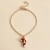 Regalos de Navidad de Invierno, Ambiente Festivo Navideño, Sombrero de Navidad con Colgante de Perla, Accesorios Festivos para Mejores Amigos