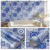 Papel Tapiz de Pared de Fondo para el Hogar Bohemio con Patrón Retro Pegatina de Pared Autoadhesiva Pegatina Impermeable a Prueba de Humedad Papel Tapiz de Decoración para Renovación