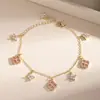 Nova Pulseira de Trevo de Quatro Folhas com Zircônia Incrustada em Cobre para Mulheres Design de Nicho de Luxo Leve Pulseira de Trevo Totalmente Diamantada Bestseller Transfronteiriço