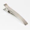Nuevo Clip Cuadrado de Metal para Mujer Clip Largo Horizontal Simple con Pinza de Pato Dentada Nueva Pinza para el Cabello Accesorios para el Cabello Pinza para el Cabello
