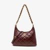 Bolso de Axila para Mujer 2026 Nuevo Estilo de Moda Pequeño Estilo Chanel Acolchado Piel Suave Bolso con Cadena con un Toque de Lujo, Bolso Pequeño de Hombro Cruzado