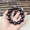 Pulsera de sándalo rojo para hombre, texto de juego 2.0, cuentas, ébano, pulsera de 108 cuentas, joyería, suministro en vivo, venta al por mayor