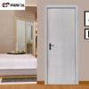 Puerta de madera de estilo europeo para el hogar, puerta de madera maciza multicapa para interiores, puerta con aislamiento acústico, puerta simple compuesta sin pintura para el hogar