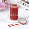 Cepillos para Extensiones de Pestañas al por Mayor con Mangos de Cristal Desechables, 100 Piezas/Cubo, Rizadores de Pestañas de Colores, Peines para Cejas