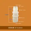 Adaptador de Torre Resistente a Altas Temperaturas Interface de Conversão de Tamanho Pequeno Conexões para Tubos de Água e Gás Tubo Flexível de Plástico Conector Reto Redutor de PP