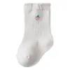 Calcetines Cortos para Bebé 2026 Primavera y Otoño Algodón Peinado Calcetines para Bebé de Otoño e Invierno Recién Nacido Corte Holgado No Aprietan Calcetines para Niños