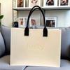 Bolso de Fieltro Minimalista, Bolso de Moda y Versátil, Bolso de Fieltro Xiaohongshu, Bolso Tote de Gran Capacidad, Tote de Fieltro