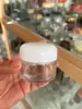 Tapa de Vidrio para Pan Botella de Crema Cubierta Blanca y Negra Cosméticos Enmascarados Embotellado en Crema Selladora a Prueba de Luz Muestra de Crema para Ojos