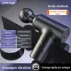 Pistola Massageadora de Liberação Miofascial com Display Digital Inteligente, Mini Pistola de Massagem Portátil com Vibração para Relaxamento Muscular, Pistola de Massagem Elétrica para Corpo Inteiro
