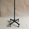 Accesorios para Maniquí de Medio Cuerpo Placa Cuadrada de Acero Inoxidable Base de Disco Redondo Ruedas Trípode de Hierro Placa Cuadrada de Hierro