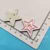 Letras de Estrella Coloridas Cara Sonriente Corazón Durazno Parche de Resina de Pequeña Fragancia DIY Funda para Teléfono Móvil Horquilla Joyería Hebilla para Zapato Accesorios