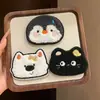 Presilhas de Cabelo de Animal Cartoon Fofas e Adoráveis para Meninas, Acessório de Cabelo Macio e Charmoso Organizador de Franja