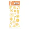 Pegatinas para Diario de Gato Estampadas en Oro Mascota Transparente Impermeable Material Decorativo Pegatinas Pequeñas Objetos Retro Patrones Pequeños