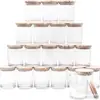 Copo de vela aromática de vidro com tampa de madeira, copo de vela vazio selado, decoração criativa para casa, copo de vela aromática transfronteiriço