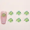 Peces que Brillan en la Oscuridad Mundo Marino Modelo Accesorios para Uñas Resina Piezas Pequeñas DIY Aretes de Caricatura Accesorios de Decoración de Uñas