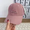 Gorra de béisbol simple bordada con letras, de ala curva, suave, versátil, para otoño, para mujer, gorra de pico de pato versátil de moda, estilo Ins, para adelgazar el rostro, para hombre