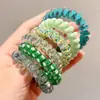 Gomas para el pelo de cordón de teléfono de dopamina, Cuerdas para el pelo dulces para niños, Gomas para el pelo que no dejan marca, Bandas de goma duraderas de alta elasticidad, Accesorios para el pelo