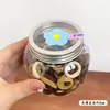 Gomas para el Cabello Estilo Coreano en Lata, 400 Piezas, Anillos de Toalla Plegados de Colores Graduados, Bandas para el Cabello Lisas de Colores Caramelo para Niñas