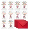 Set de Envelopes para Tarjetas de Agradecimiento de Cumpleaños de Nuevo Tamaño Grande 1 Transfronterizo para Enviar a Hermanas y Mejores Amigas Tarjetas de Regalo que Calientan el Corazón