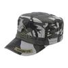 Boné Plano de Fã do Exército da Frente Unida Algodão Lona Aba Curta Chapéu Zhan Masculino e Feminino Casual para Exterior Proteção Solar