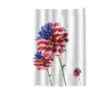 Cortina de Ducha Amazon Nueva Decoración de Baño Transfronteriza Tela Estilo Europeo Nuevo Poliéster Estampado Cortina Divisoria Cortina de Ducha Zhejiang