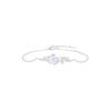 Collar BaObAo con diseño original de plata s925 con diseño de flor de cerezo de primavera y niña, joyería de plata de lujo dulce y ligera para mujer
