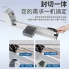 Máquina Cortadora de Película Máquina Selladora por Presión Manual Máquina Selladora Máquina Selladora y Cortadora de Película Termoencogible Máquina Selladora de Bolsas de Película Comercial y Papel de Aluminio
