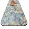 Tapete de piso para cozinha vintage, antiderrapante, resistente a óleo, lavável, resistente à sujeira, resistente ao desgaste, absorvente de água, secagem rápida, tapete de piso de terra de diatomáceas