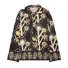 Al por mayor Verano 2026 Nuevo Conjunto de Camisa y Pantalones con Estampado Floral para Mujer Estilo Europeo y Americano 61744