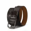 Cinturón de hebilla de cuero para hombre cinturón casual retro de piel de vaca para hombre fabricantes una generación de pelo