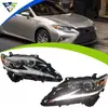 Adecuado para la modificación del conjunto de faros del Lexus ES 2015-2017 con faros de lente LED y direccionales secuenciales