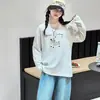 Camisa de estilo coreano para niña, casual de manga larga para primavera y otoño, nuevo modelo 2026, elegante conjunto de dos piezas para niños mayores