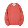 Sudadera de cuello redondo para hombre y mujer, nuevo modelo otoño e invierno 2026, camiseta base de color liso de 280 g, camiseta de manga larga de algodón multicolor para hombre
