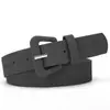 Nuevo Cinturón de Mujer con Hebilla Estilo Coreano Moda Estilo Ins Tendencia Simple Versátil Decorativo Negro Cinturón de Celebridad de Internet para Mujer