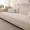 Otoño e Invierno Nuevo Toalla para Respaldo de Sofá de Chenilla Color Sólido Estilo Minimalista Alfombrilla para Sofá Sala de Estar Dormitorio Cojín Universal para Asiento de Sofá